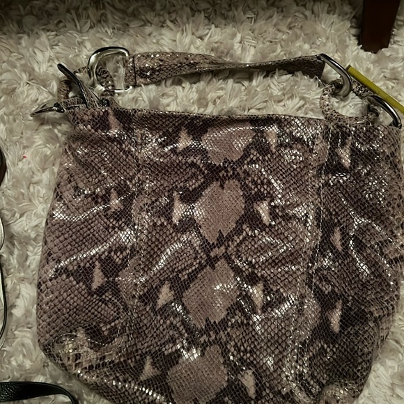 MK animal print beautiful bag shoulder purse like brand new used only few times - Picture 1 of 9
